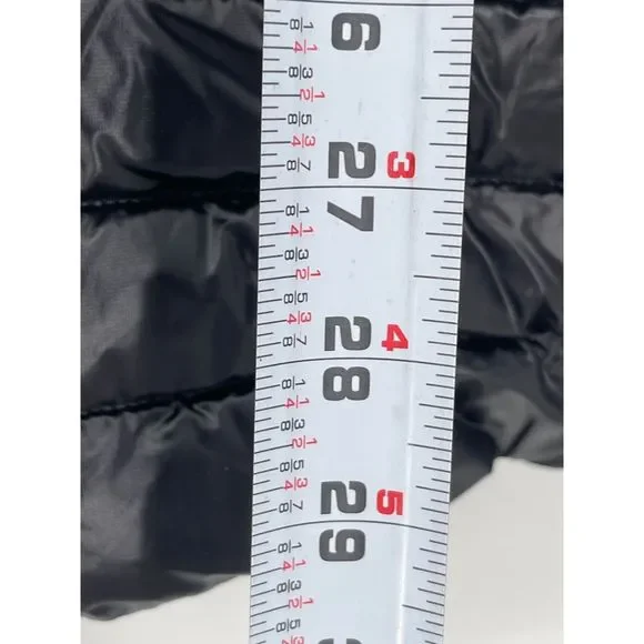 Lululemon Pack It Down Shine Jacket Long Women’s Size 2 Black Hooded New Winter - Picture 6 of 12